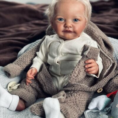 24" Reborn Baby Touch Real Art Doll Best Gifts For Kids 2022 MoonPie Reborns® Crisanna