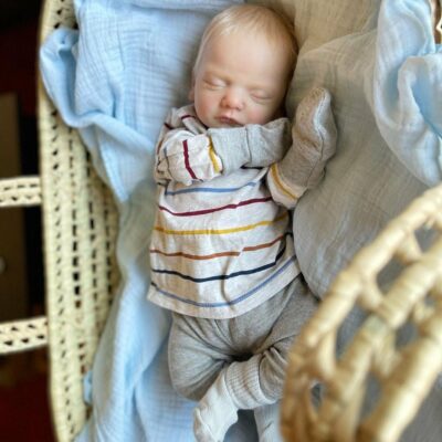 19" Adorable Preemie Reborn Baby Dolls MoonPie Reborns® Leo