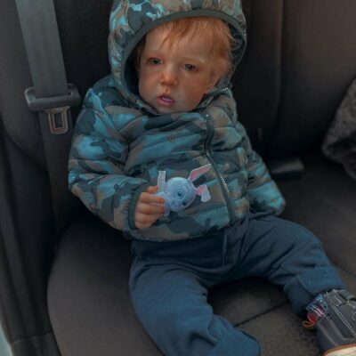 20" Lovely Lifelike Baby Awake Reborn Girl Doll MoonPie Reborns® Joshua