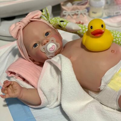 24" Best Reborn Doll Shop Awake Weighted Reborn Baby Doll MoonPie Reborns® Aria