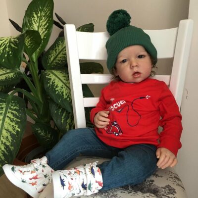 20" Realistic Newborn Baby Doll Handmade Reborn Doll MoonPie Reborns® Grover