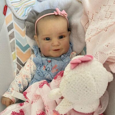 20'' Lifelike Silicone Reborn Awake Newborn Baby Doll MoonPie Reborns® Enid