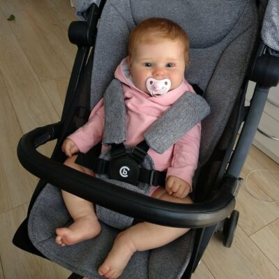 20" Real Lifelike Awake Silicone Reborn Baby Girl Doll MoonPie Reborns® Amanda