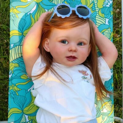 22" Sweet Weighted Silicone Reborn Baby Doll Realistic Gift Lover MoonPie Reborns® Starr