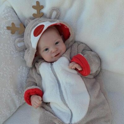 20" Realistic Reborn Toddler Silicone Newborn Baby Doll MoonPie Reborns® Millicent