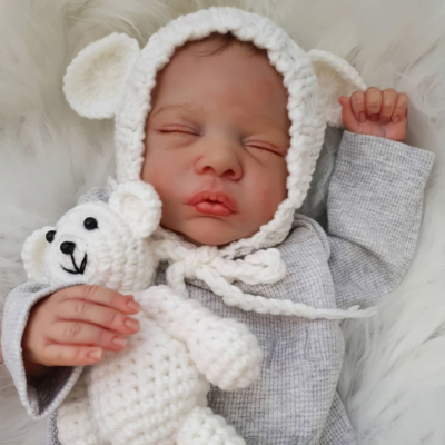 19'' Newborn Baby Girl Real Reborn Baby Doll Birthday Gift Set Toddler Toys MoonPie Reborns® Mag