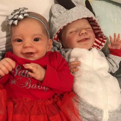 20" Adorable Twins Truly Reborn Baby Doll MoonPie Reborns® Galen & Gwenda