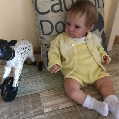 24" Handmade Real Lifelike Silicone Reborn Baby Christmas Gift MoonPie Reborns® Cosima