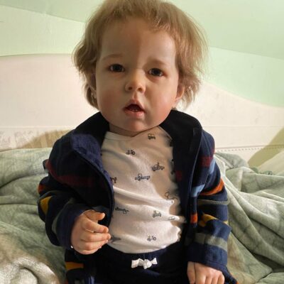 20" Lifelike Soft Touch Silicone Vinyl Reborn Baby Doll MoonPie Reborns® Gregary