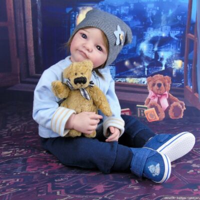 24" Handmade Baby Real Reborn Doll Girl Toys MoonPie Reborns® Berta