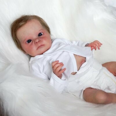 17'' Boneca Bebe Reborn Lovely Sweet Weighted Toddler Silicone Reborn Baby Doll Girl Realistic Toys Gift Lover Toy MoonPie Reborns® Viola