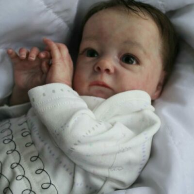 17'' Reborn Baby Doll Toys Flexible Soft Body Sweet  Reborn Toddlers Preemie Baby Doll Girl Realistic Gift Lover MoonPie Reborns® Stacey