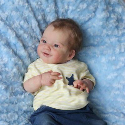 20" Preemie Life Like Reborns Have a Sweet Smile MoonPie Reborns® Ivory
