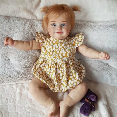 20'' Truly Look Real Silicone Baby Smile Reborn Doll Set MoonPie Reborns® Joy