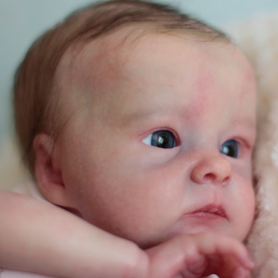 17" Silicone Real Touch Baby Toddler Reborn Baby Doll Gift for Kids MoonPie Reborns® Gladys