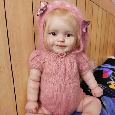 20" Adorable Reborn Dolls Baby Awake Best New Year Gift MoonPie Reborns® Edwina