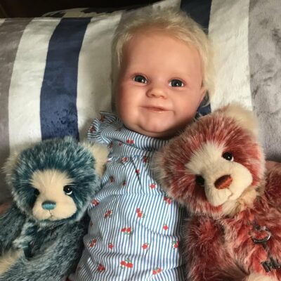 20'' Lifelike Soft Vinyl Reborn Baby Handmade Girl Doll MoonPie Reborns® Norma