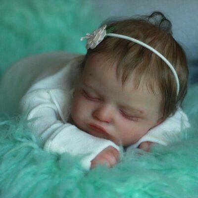 20" Asleep Reborn Girl Cute Truly Handmade Reborn Doll MoonPie Reborns® Katelyn