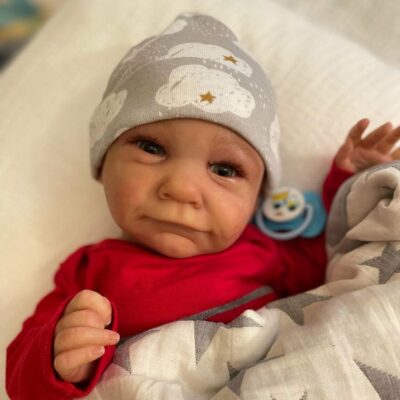 19.5'' Realistic Reborn Toddler Silicone Baby Lovable Tiny Bebes Reborn Doll Quality Realistic Handmade Newborn Dolls MoonPie Reborns® Jeff