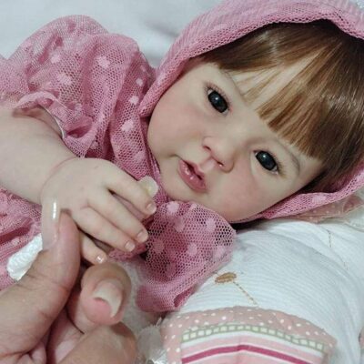 20" Handmade Soft Weighted Vinyl Silicone Lifelike Reborn Doll Set Gift for Kids MoonPie Reborns® Margaret