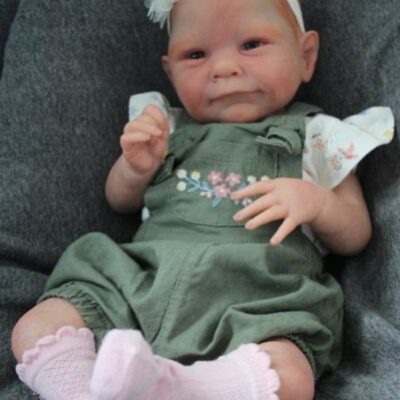 19.5'' Soft Real  Reborn Girl Doll Baby Sweet Truly Reborn Toddlers Silicone Baby Doll Girl Realistic Weighted Gift Lover MoonPie Reborns® Sandra