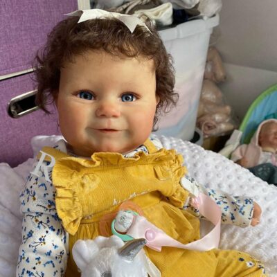 20'' Handmade Lifelike Baby Awake Silicone Reborn Doll Best Gift MoonPie Reborns® Olive