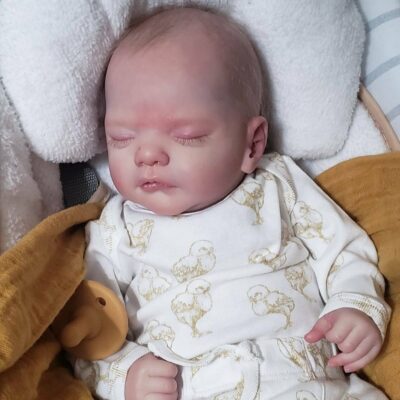 19'' Real Reborn Dolls Cute Realistic Soft Silicone Reborn Dolls Toy MoonPie Reborns® Max