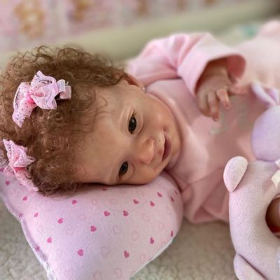 20" Cute Reborn Doll Soft Weighted Body Creative Gift MoonPie Reborns® Aliana