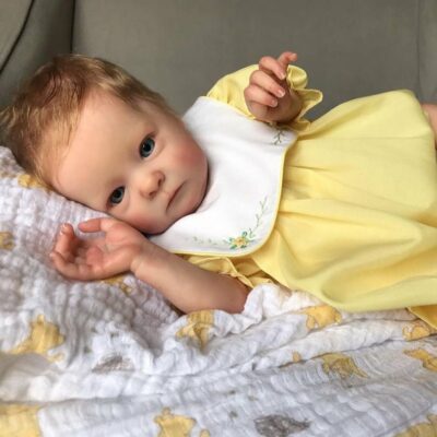 17'' Baby Born Lifelike Adorable Baby Sweet Reborn Baby Doll New Weighted Baby Doll MoonPie Reborns® Evelyn