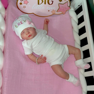 19” Adorable Baby Doll Real Little Baby Silicone Truly Reborn Toddlers Toys For Children MoonPie Reborns® Lara