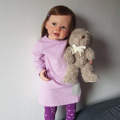 22" Real Life Reborn Baby Silicone Vinyl Doll MoonPie Reborns® Aldis