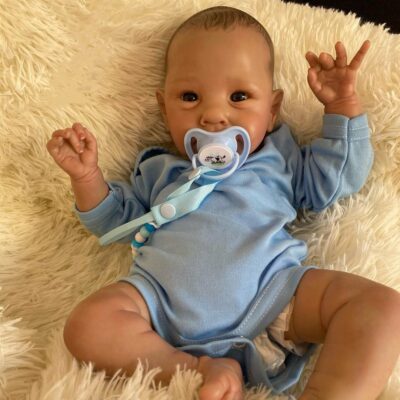 19.5'' Lifelike Baby Size Boneca Reborn Best Reborns Truly Reborn Toddler Newborn Weighted Baby Doll MoonPie Reborns® Keith