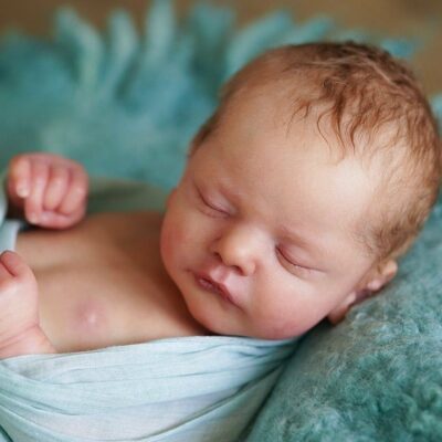 19" Real Lifelike Reborn Toddlers Baby Handmade Reborn Weighted Baby Dolls MoonPie Reborns® Simon