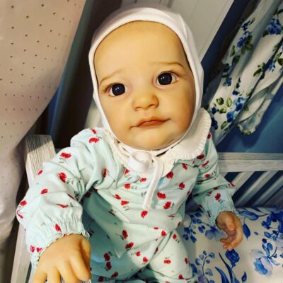 24" Eyes Opened Lifelike Handmade Reborn Toddlers Newborn Baby Girl Doll MoonPie Reborns® Luna