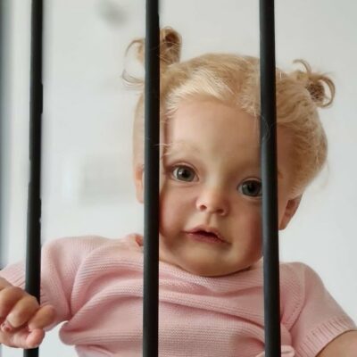 22"/24" Real Lifelike Opened Eyes Silicone Reborn Toddlers Girl Doll Set MoonPie Reborns® Adriana