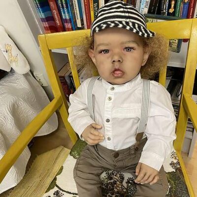 20" Realistic Reborn Baby Boy Lifelike Doll with Silicone Soft Cloth Body MoonPie Reborns® Rex