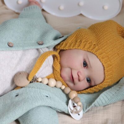 20" Adorable Lifelike Baby Girl Doll Reborn Doll Gift MoonPie Reborns® Cara