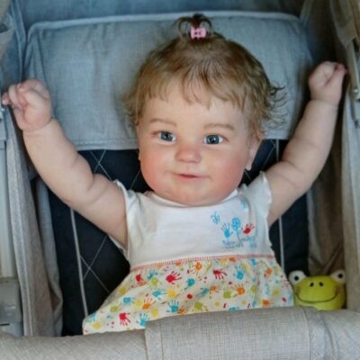 20'' Soft Weighted Body Reborn Silicone Dolls Real Lifelike Cute Girl MoonPie Reborns® Andrea