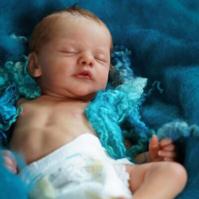 19" Lifelike Handmade Reborn Baby Real Dolls MoonPie Reborns® Parker