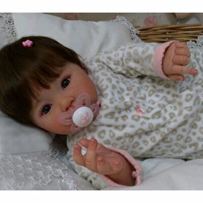 20" Real Life Reborn Baby Doll Realistic Soft Gifts MoonPie Reborns® Reese