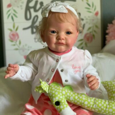 24" Truly Looking Real Lifelike Soft Baby Girl Reborn Doll MoonPie Reborns® Xaviera