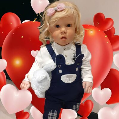 20" Real Baby Reborn Doll Set with Baby Bottle Holiday Gift MoonPie Reborns® Dulcie