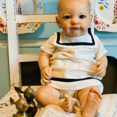 24" Lifelike Silicone Reborn Toddlers Baby Crafted Doll MoonPie Reborns® Sienna
