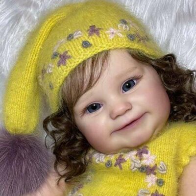 20" Lifelike Innocent and Lovely Reborn Awake Toddlers Girl MoonPie Reborns® Sabina