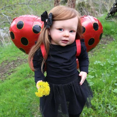 22" Handmade Real Lifelike and Cute Silicone Vinyl Reborn Toddlers Baby Girl MoonPie Reborns® Tilda