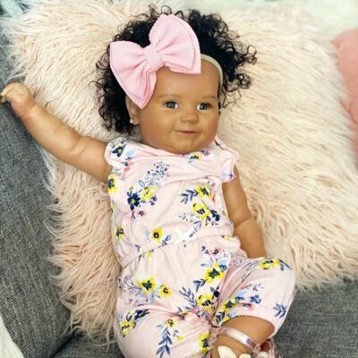 20'' Reborn Girl Real Lifelike Soft Weighted Body Silicone Reborn Doll Set Gift for Kids MoonPie Reborns® Prima