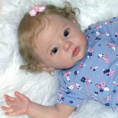 20" Real Life Handmade Eyes Opened Reborn Baby Unique Rebirth Dolls MoonPie Reborns® Greta