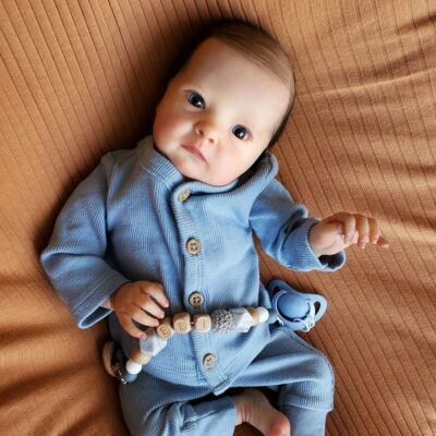 17'' Lifelike Soft Vinyl Doll BB Reborn Lively Baby Girl Silicone Truly Reborn Toddlers Baby Doll Girl MoonPie Reborns® Sally