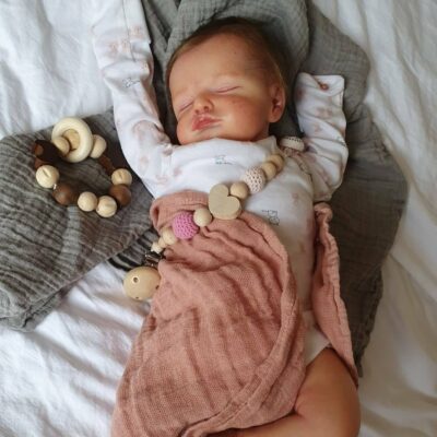 20" Vinyl Reborn Baby Doll Preemie Life Like Pacifier Doll MoonPie Reborns® Cira