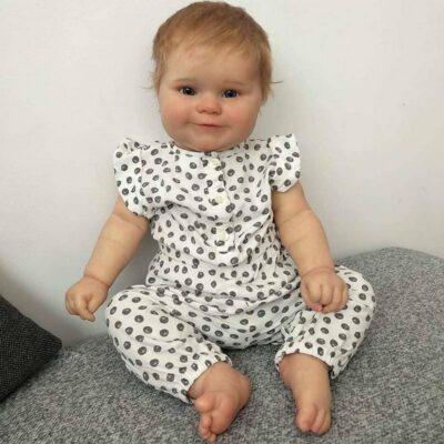 20'' Innocent and Lovely Handmade Lifelike Silicone Reborn Smile Newborn Baby Girl Doll MoonPie Reborns® Cheryl